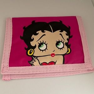 Betty Boop Classic Bifold Nylon Wallet